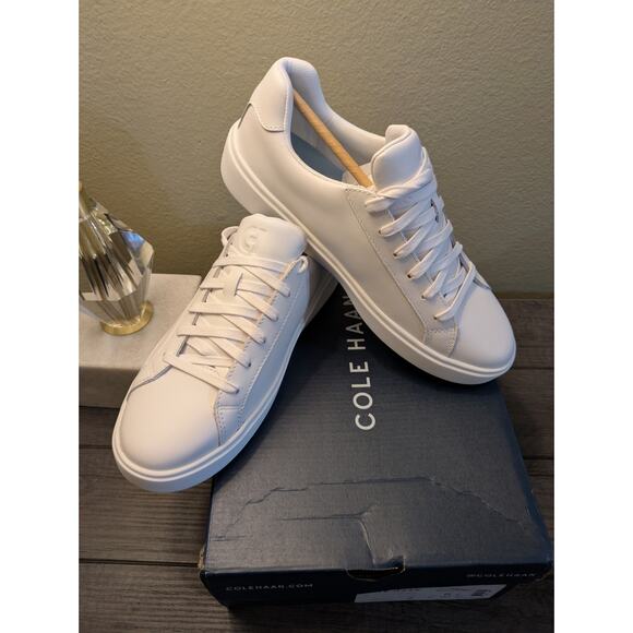 Cole Haan Grand Court 360 White Sneaker Women's Leather - Picture 3 of 6